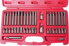 Set de tubulare, bite, duze JTC JTC-3933 вставки (биты) TORX, HEX, SPLINE (42 предм.)