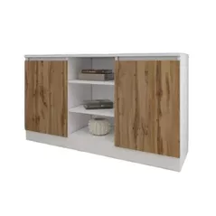 Comodă Smartex (16244) Т5 120cm Alb+Stejar inchis
