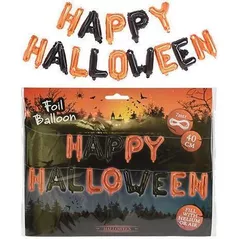 Decor Promstore 48473 Растяжка из надувных букв Happy Halloween 40cm