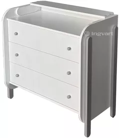 Комод-пеленатор Ingvart 98514542-5 Nika Alb/Grey