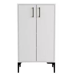 Raft pentru încălțăminte Trendy Prag, Alb 60x111x35cm