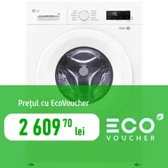 Стиральная машина с фронтальной загрузкой LG F4X1008NWH