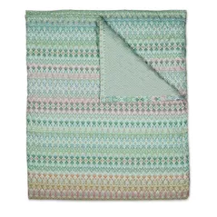 Textile de casă Pip Studio 329631 Ashanti Quilt Green 220x260