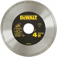 Disc de tăiere DeWalt DT3736-XJ diamantat teracota 125 mm
