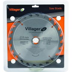 Disc de tăiere Villager Disc de taiere lemn 185x20/16x2.2x30T (064287)