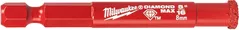 Set de tubulare, bite, duze Milwaukee 4932498343 Carota Dianond MAX 8mm