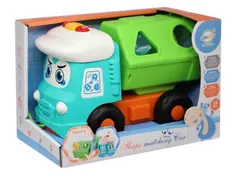 Головоломка New World 503-9 Camion de gunoi sorter cu sunete, 1063D