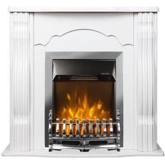 Камин электрический ArtFlame Clasic & Galileo silver, 883x950x300 mm, Alb