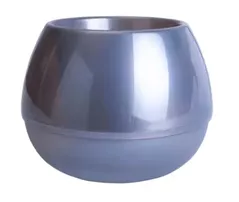 Ghiveci pentru flori Aleana 116009 Sphere d14, gri perlat