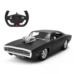 Jucărie cu telecomandă Rastar 99010 Dodge Charger R/T, 1:16 negru, 50531