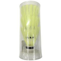 Инвентарь для бадминтона miscellaneous 578 Fluturas badminton nylon (3 buc) galben 580410