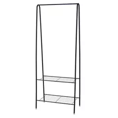 Вешалка для одежды Promstore 48468 Storage Solutions cu 2 rafturi 61x34x152cm