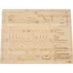 Tocător de tăiere EuroGold 7108200026 Tocator dreptunghiular din bambus, 46x36cm