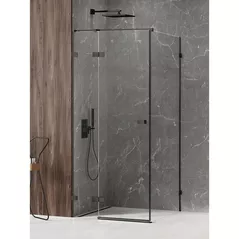 Cabină de duș New Trendy Avexa Black Rectangular R 100x90x200 Hinged EXK-1589