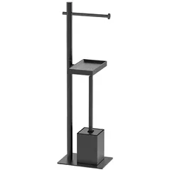 Perie WC Gappo G906-6 Negru