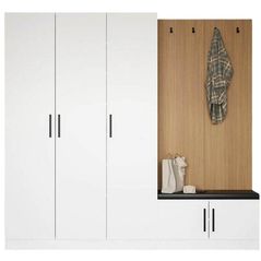 Mobilă pentru antreu Trendy Noe-8290, 225x210x35cm (GTR004007)
