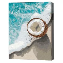 Картина по номерам BrushMe RBS54314FC 30x40cm (fără cutie) Un gust de tropice