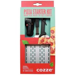 Товар для пикника Cozze 90380 ustensile Pizza Starter Kit (feliator, termometru si paleta pt pizza)
