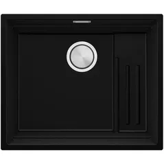 Мойка кухонная Primagran Prague 60 Step Level Undermount Black + accesorii 470x560 MPSKC#P