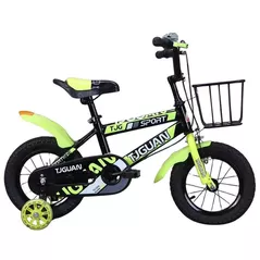Bicicletă Richi (423564) Bicicleta 12" galben pentru copii (TB-01-12 galben)