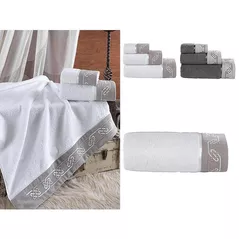 Textile de casă Ellia Soft 54927.2 Prosop 50x90cm Marco, 100% cotton (2 culori)