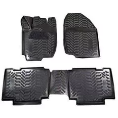 Коврик для автомобиля Aileron 61993 Toyota RAV4 (XA50) (2019-) салон (3D с подпятником) (Крепеж1)