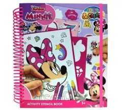 Набор для творчества miscellaneous MM24356 Minnie Mouse, carte de activități și colorat