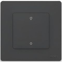 Выключатель электрический Moes ZS-SR-EUD1-GY-MS
