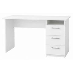Офисный стол Mashtab 11246 Masa cu 3 sertare (1200x600x750) Alb