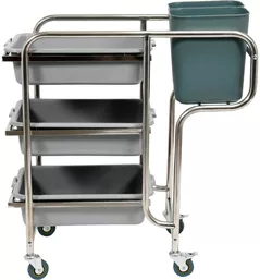 Echipament de bucătărie profesional Yato YG-09101 p/u servire 3 polițe și 5 containere