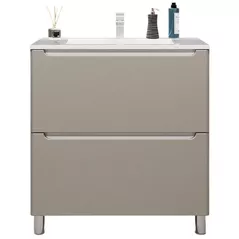 Dulap pentru lavoar Bayro Bergamo под столешницу / под умывальник Allegro 800 light grey