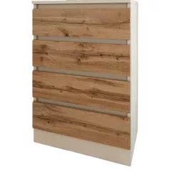 Комод Smartex (16040) Т1 70cm Ivory+Stejar Inchis