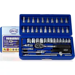 Набор ручных инструментов Alca 413200 chei de stringere in set (46 buc)