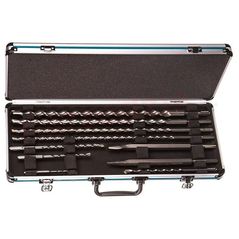 Set de tubulare, bite, duze Makita D-42385 Set 10 dalti/burghie valiza alum. 250mm