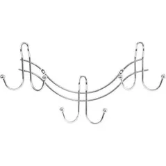 Вешалка для ванной Axentia 702358 Cuier 6 agatatoare 40cm
