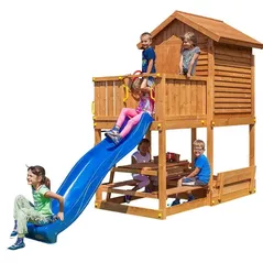 Детская площадка Fungoo My_HOUSE Free Time Beach teak painted