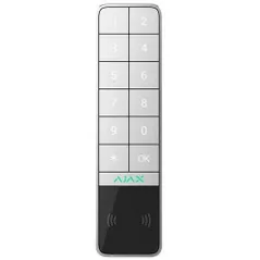 Аксессуар для систем безопасности Ajax KeyPad Outdoor Jeweller (8EU) ASP white (15451)