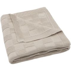 Детское постельное белье Jollein 516-511-68124 Paturica Box Knit Warm Sand GOTS, 75x100cm