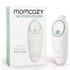 Set pentru îngrijirea bebeluşului Momcozy NC013-GG94BA-A Pila electrica pentru unghiile bebelusilor Low Noise