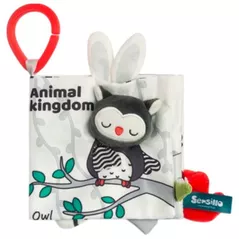 Игрушка-подвеска Sensillo Z-0371 Игрушка плюш-книжка 261 B/W Owl