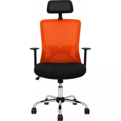 Офисное кресло ART Smart-215-Headrest OC, orange