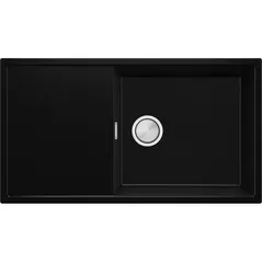 Мойка кухонная Primagran Ibiza 900-60 Black metallic + accesorii 500x900 MI9KM