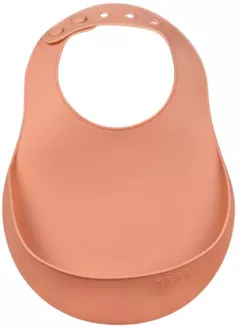 Слюнявчики Beaba B913559 Baveta silicon Terracotta