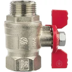 Supapă de închidere Arco 38783 Robinet cu bilă, cu olandez, Ø3/4"Fx3/4"M, fluture, PN30, SENA