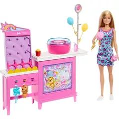 Păpușă Barbie JFV67 Detectivi pe plajă, păpușa Malibu