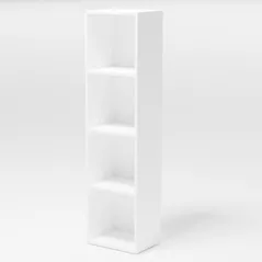 Raft de birou Smartex (11401) Box 415 4 Alb