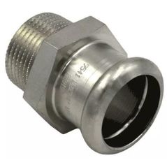 Запорная арматура Inox Pres Racord inox M 28x3/4" (56738)