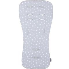 Accesorii pentru cărucior Chipolino VVPAD02403GREY Матрасик в коляску grey/grey stars