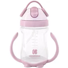Cană cu pai Kikka Boo 31302030045 Cana antivarsare cu pai Pink, 300 ml