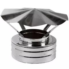 Дымоход miscellaneous Capac ploaie inox CF D160 (304) VL